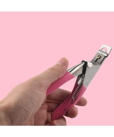 Yuuinnter Nail Clippers for Nails and False Acrylic Nails Easy to use Pink. - Buy Online on GoSupps.com