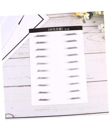 FOMIYES 2 Pairs Makeup Stickers Makeup Stuff Eyebrow Stickers Eye Brow Eyebrowsb Supplies Bionic 6d The Lazy - Buy Online on GoSupps.com