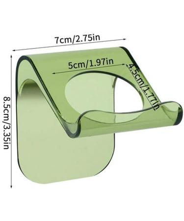 Light Luxury No-Punch Razor Hanger - Self-Adhesive Wall Hook for Shaving Storage - Brown - Buy Online on GoSupps.com