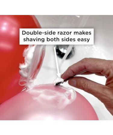 Unisex Rear Razor - Safe Intimate Shaving & Hair Removal | No Cuts Nicks Bumps - 5 Pack - Buy Online on GoSupps.com