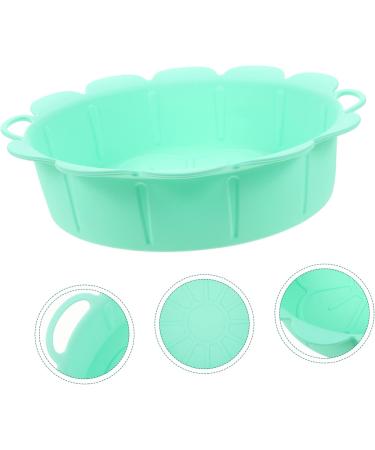 Alipis 4pcs Air Fryer Pan Airfryer Air Fryers Replacement Pot Multi-Function Air Fryer Basket Baking Mat Greenx4pcs 21X21X5.2CMx4pcs - Buy Online on GoSupps.com