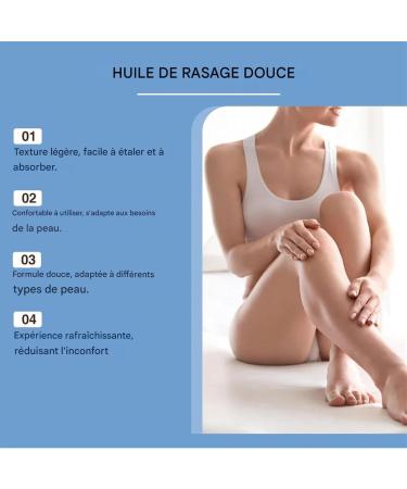  G n rique Post-Hair Removal Oil Non-Greasy Moisturizing 100ml Smooth Shaving Oil for Sensitive Skin For Dry Sensitive Skin Ingrown Hair Prevention Daily Use Bikini Area - Buy Online on GoSupps.com