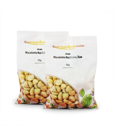 Organic Macadamia Nuts Whole Raw 250g (BWFO)