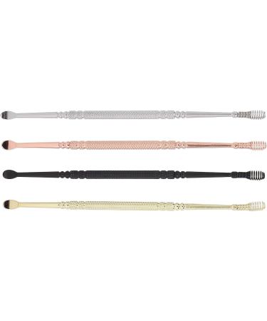 Earwax Removal Kit 4 Colors Stainless Steel Double Head Ear Spoon 360 Spiral Earwax Remover Cleaning Tool for Earwax Removal - Buy Online on GoSupps.com