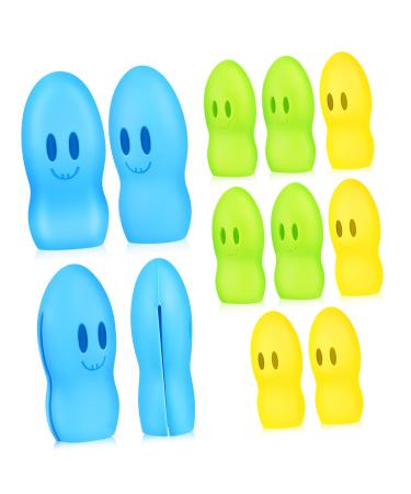 Homsfou 12st Protect Protection tent green cover for the trip toothbrush cap clip for toothbrush covers outside toothbrush holder protective cap headgear travel toothbrush box