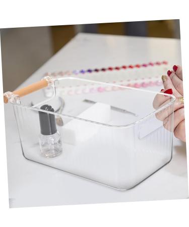 minkissy Soaking Container Nail Salon Supplies Nail Manicure Bowls Soaking Bowl Nail soak Bowl Manicure Supply Nail Salon Bowls Nail Art soak Bowl Manicure Tool Hand Organizer The pet 28x15.5cm Transparent - Buy Online on GoSupps.com