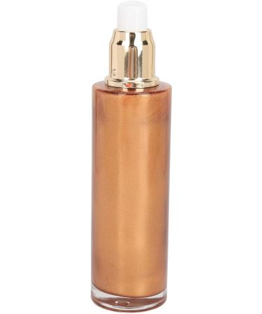 Face Body Luminizer 100ml Multipurpose Body Highlighter Oil Non for Cheek Collarbone Shoulder (Golden Brown) - Buy Online on GoSupps.com