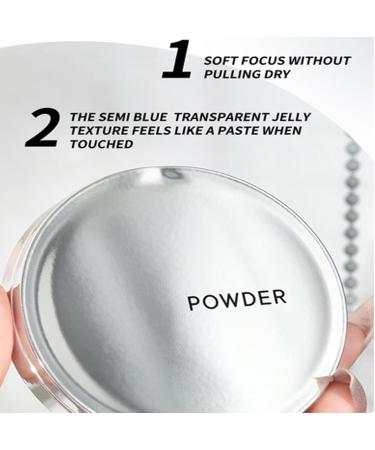 Matte Powder - Oil Absorbing Powder for Face | Face Powder Compact Matte Pressed Powder Waterproof Setting Powder Delicate and Skin-friendly Powder Makeup Skin Perfecting Powder Foundation - Buy Online on GoSupps.com