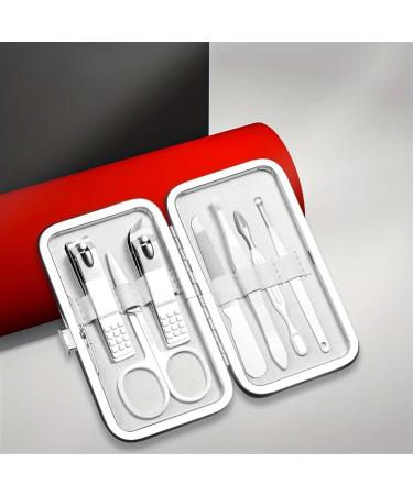 Nail Clippers Set Nail Clippers Home Nail Clippers Digging Ear Spoon Finger Clippers Nail Groove Special Pedicure Knife (Color : Pink 7-Piece Set) - Buy Online on GoSupps.com