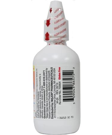 MAJOR Deep Sea Saline Nasal Spray 1.5 oz - Pack of 2 | Effective Sinus Relief - Buy Online on GoSupps.com