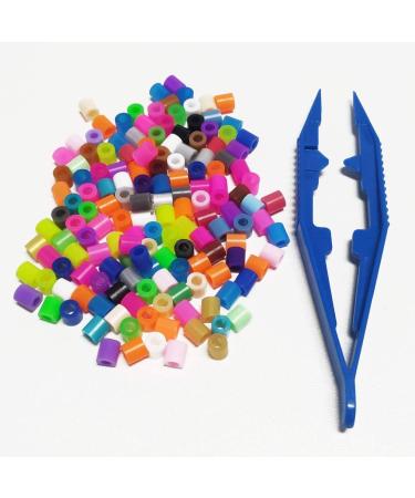 3-Color Plastic Fuse Beads Tweezers Set for Kids - DIY Creative Craft Game Tool (6 Tweezers in White, Green, and Blue) - Buy Online on GoSupps.com