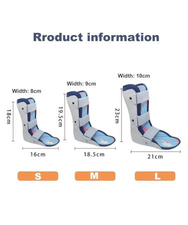 SFKLYU Kids AFO Drop Foot Brace - Ankle Foot Orthosis Night Splint for Children - Support for Strephexopodia & Strephenopodia - Left & Right Pair - Buy Online on GoSupps.com