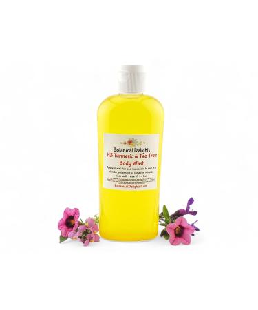HS Turmeric & Tea Tree Body Wash - Designed specifically to soothe and prevent Hidradenitis Suppurativa flare-ups. - Buy Online on GoSupps.com