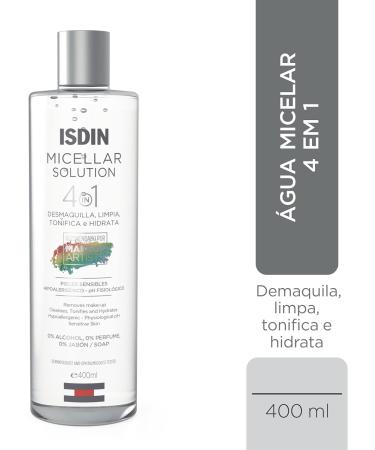 ISDIN Micelle Water 4in1 - 400ml | Gentle Cleanser for All Skin Types | International Shipping Available - Buy Online on GoSupps.com