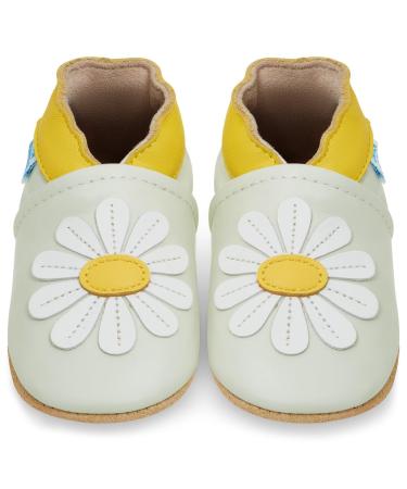 Baby Shoes with Soft Sole - Baby Girl Shoes - Baby Boy Shoes - Leather Toddler Shoes - Baby Walking Shoes 12-18 Months Daisy - Buy Online on GoSupps.com