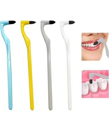4-Piece Tartar Remover Set | Toothbrush Stain Remover & Dental Polisher for Professional Tooth Cleaning | Effective Tartar Removal & Teeth Whitening - Buy Online on GoSupps.com