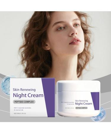 Cr me De Nuit Anti- ge For Le Visage Hydratation En Profondeur R duction Des Rides Hydratant claircissant Et Raffermissant Formule L g re Non Grasse - Buy Online on GoSupps.com