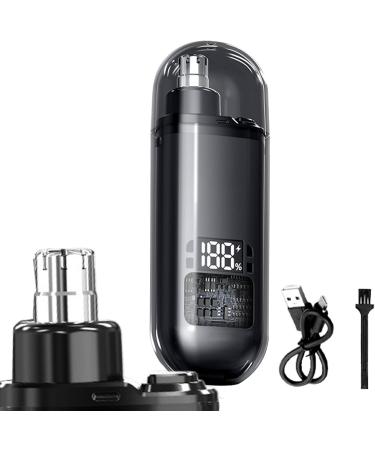 Nose Hair TrimmerNose Hair Trimmer For Women Wireless Device with Digital Display Waterproof Trimmer Set Face Care for Men Women Eyebrow Removal Black - Buy Online on GoSupps.com