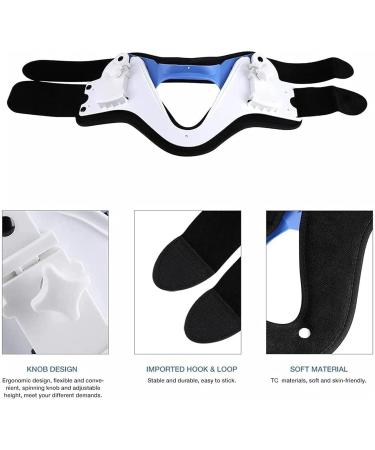 Roll Ruff Adjustable Cervical Vertebrae Traction Device - Neck Stretcher for Improved Posture & Medical Spine Care - Buy Online on GoSupps.com