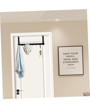 Alipis Space Aluminum Door Hanger Hangers Towel Holder Over The Door Multi Hook Door Hook Clothing Hat Hook - Buy Online on GoSupps.com
