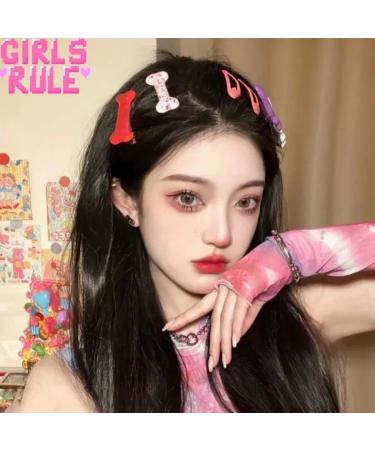 Halloween Hair Accessories: Black Skull Bone Clips for Women & Dogs - 4 Pcs - Buy Online on GoSupps.com