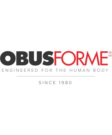 ObusForme Wideback Backrest Support | Portable Lumbar & Seat Cushion for Comfort & Posture | International Shipping Available - Buy Online on GoSupps.com