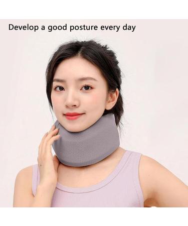 Virtcoy Travel Snack Pillow - Adjustable Neck Support for Family & Friends | Perfect Gift for Travelers | Dunstgrau - Buy Online on GoSupps.com