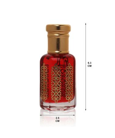 Mukhallat Zaffran Perfume Oil 12ML Roll On Bottle Attar Long Lasting Alcohol Free Atar Rich Traditional Indian Itr Perfume Oil 0.406 FL Oz Unisex Frangrance BY AL-AUF - Buy Online on GoSupps.com