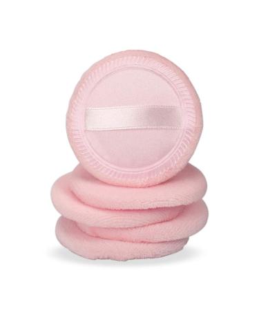 Funien 5 x Powder Puff Body Puff Makeup Tool for Loose Powder Honey Powder Cotton Soft and Delicate Makeup Powder Puff