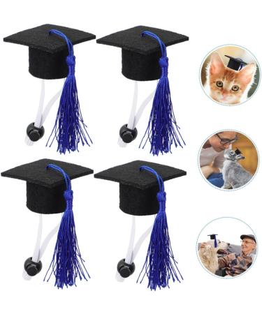 Balacoo 8 Pcs Pet Graduation Cap Bunny Costume Pet Grad Costume Mini Rabbit Graduation Cap Clothing Props 5.5X5.5X3.5CMx2pcs As Shownx2pcs - Buy Online on GoSupps.com