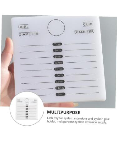 Didiseaon Palette pour Extensions de Cils Support Pratique pour Pose Individuelle Grand Plateau pour Travail Facile et Organisation - Buy Online on GoSupps.com