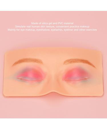 Makeup Practice Board Silicone PVC Easy Cleaning Eye Makeup 3D Exercising - Buy Online on GoSupps.com