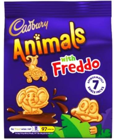 Mini Biscuit Variety Pack Bundle - with Cadbury Mini Animals Marlyalnd Birthday Cake Maryland Choc Chip and Burtons Jammie Dogers 495g Total - Buy Online on GoSupps.com