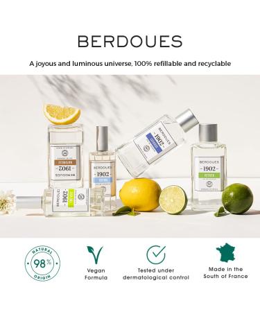 1902 Vetiver Eau de Cologne | Aromatic Fern Long Lasting Scent Made in France | Spray Fragrance for Men and Women with Verbena Rosemary & Vetiver| Luxury Unisex Perfume with Premium Quality 8.3 Fl Oz (Pack of 1) - Buy Online on GoSupps.com