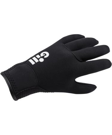 Gill 3mm Neoprene Winter Glove - Medium Black | Warm & Durable with Textured Palm for Watersports and Wild Swimming - Buy Online on GoSupps.com