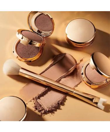 Contour Nose Brush - 2-in-1 U Shape Tool for Precision Sculpting & Defining - Ultra Precision Soft Dual-End Gold Brush for Perfect Nose Contouring - Buy Online on GoSupps.com