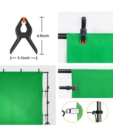 Adjustable 8.5x10ft Backdrop Stand for Parties & Events | Background Support System with Clamps, Clips, Sandbag & Carry Bag - CPLIRIS V2 - Buy Online on GoSupps.com
