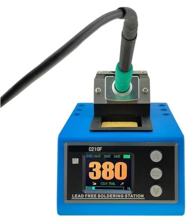 C210F Soldering Station - CNB OLED Controller for JBC-210 Tips | 85W Fast Warming Welding Tool with Auto-Sleep | International Shipping Available - Buy Online on GoSupps.com