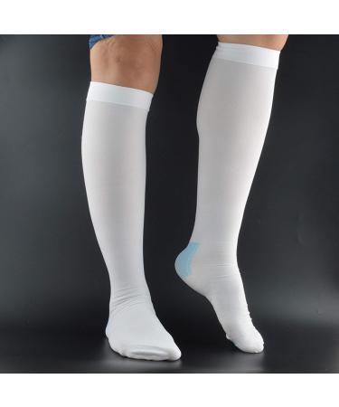 Zhuhaixmy Medical Compression Stockings - Closed Toe Knee High for Athletes Travel Edema & Varicose Veins - Large Size - Buy Online on GoSupps.com