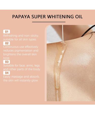Soft 7 Oil Soft 7 Turmeric Body Oil Turmeric Super Whitening Body Oil Soft 7 Turmeric Oil Body Oil Turmeric Body Oil For Face & Body (100 ml Papaya) - Buy Online on GoSupps.com