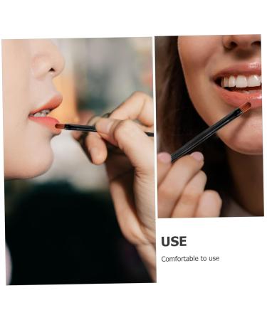 500 Pcs Lip Brush Set - Lipstick & Lip Gloss Applicator Tools | Black Makeup Brushes - Perfect for Professionals & DIY - Buy Online on GoSupps.com