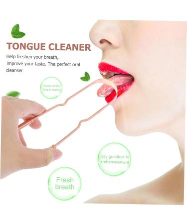 Pure Copper Oral Scraper | Effective Mouth Cleaning Tool for Oral Hygiene - Buy Online on GoSupps.com