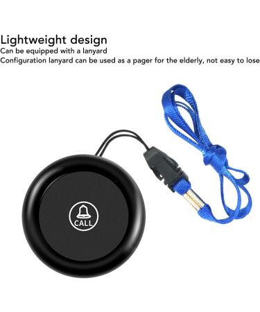 Portable Nursing Care Pager Set - 5 Wireless Call Buttons for Seniors & Hospitality | SOS Personal Alert System for Home Restaurant Caf & Tea House - Buy Online on GoSupps.com