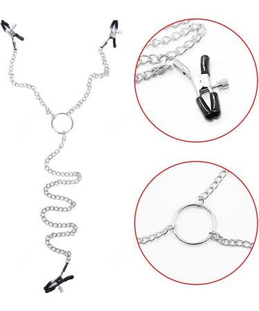 GAOSJX Three-headed red clip with chain easy to use long lasting durable waterproof - Buy Online on GoSupps.com
