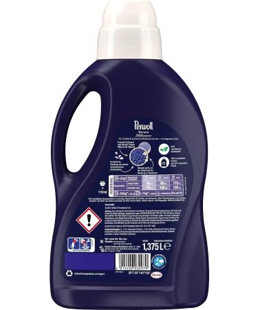 Perwoll Renew Flower Sea Liquid Detergent 4x25 Washes | Black Laundry & Dark Colors | Gentle Clean & Seductive Fragrance 1.38L (4 Pack) - Buy Online on GoSupps.com
