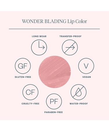 Wonderskin Wonder Blading Lip Stain Masque - Long Lasting Nude Lip Tint Transfer-Proof Pink Lip Makeup | XOXO Stain & Go - Buy Online on GoSupps.com