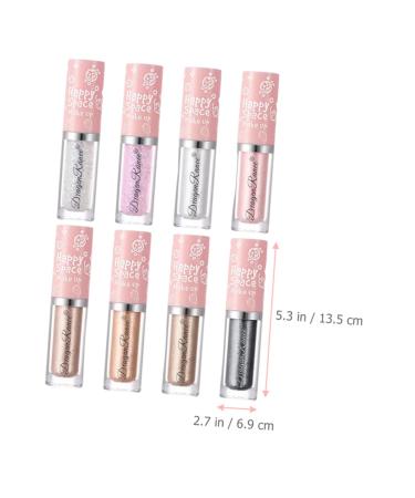 Angoily 8pcs Metallic Cream Eyeshadow Sticks - Korean Glitter Makeup & Shimmer Eye Liner - Buy Online on GoSupps.com