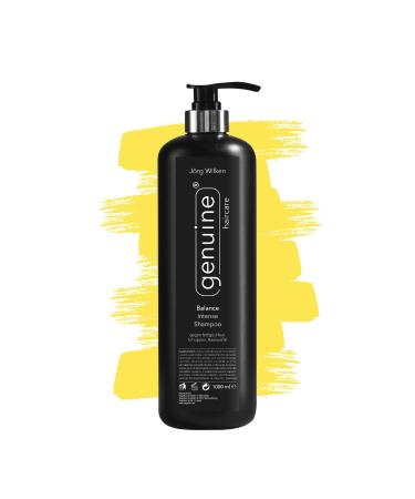 genuine haircare Balance Intense Anti-Dandruff Shampoo for Oily Scalp and Anti-Dandruff Regulates Sebum Production Against Itching and Hair Loss For Extensions 1000 ml