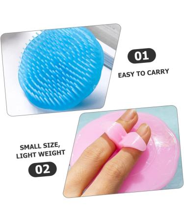 Hoement 4-Piece Massage Shampoo Brush Set | Scalp Massager for Deep Cleaning & Relaxation | Hair Washing Essentials - Buy Online on GoSupps.com