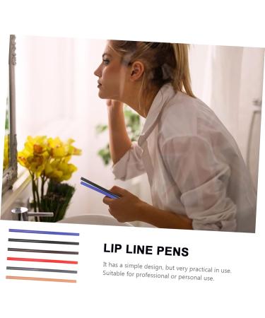 Balacoo 6pcs Eyebrow Pencil Lip Liner Set Waterproof Brow Pencil Peel- off Brow Pencil Women Makeup Pen Face - Buy Online on GoSupps.com